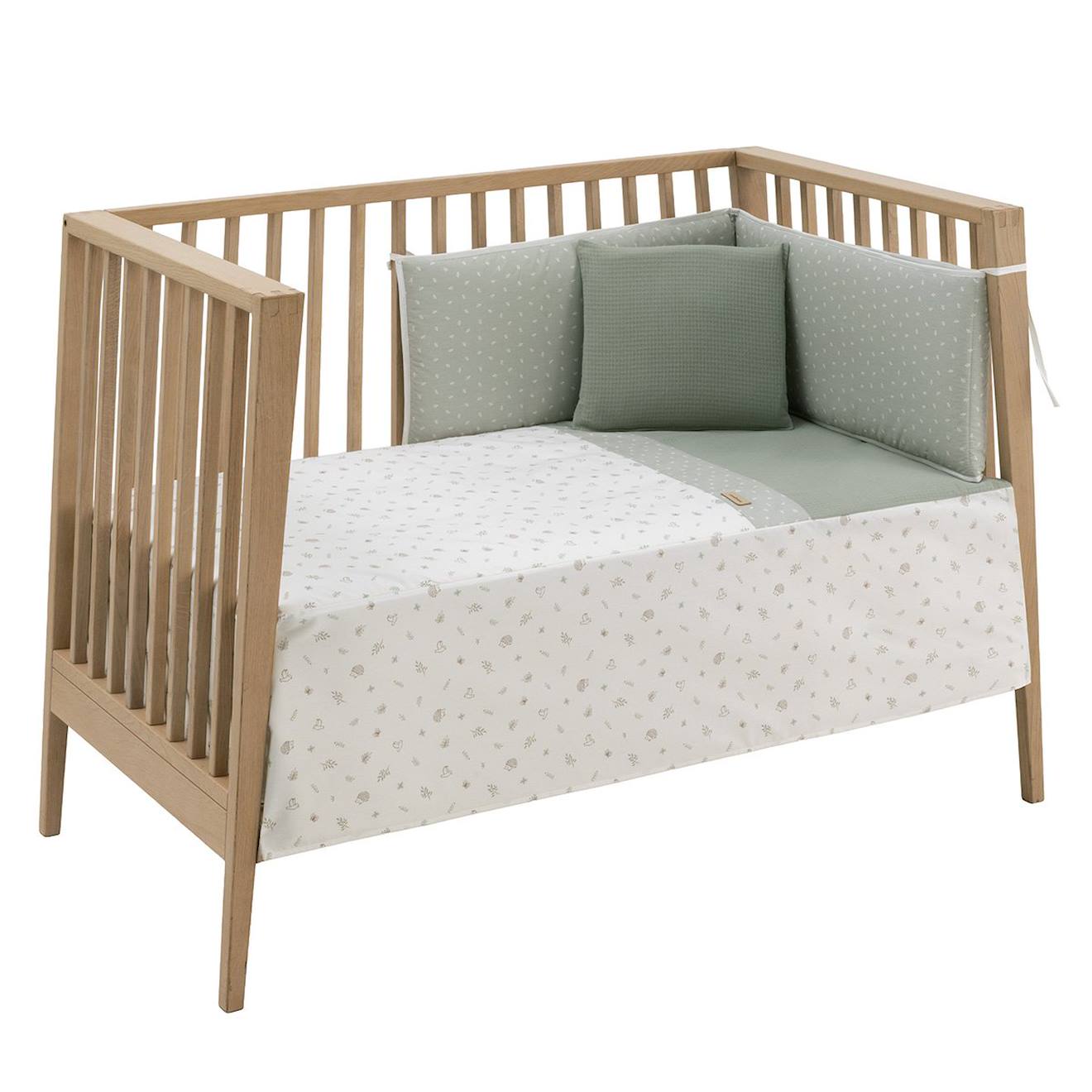 Jeu De Literie Pour Lit Bébé Vert