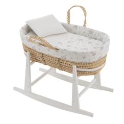 Couffin matelasse + support en bois  - vertbaudet enfant