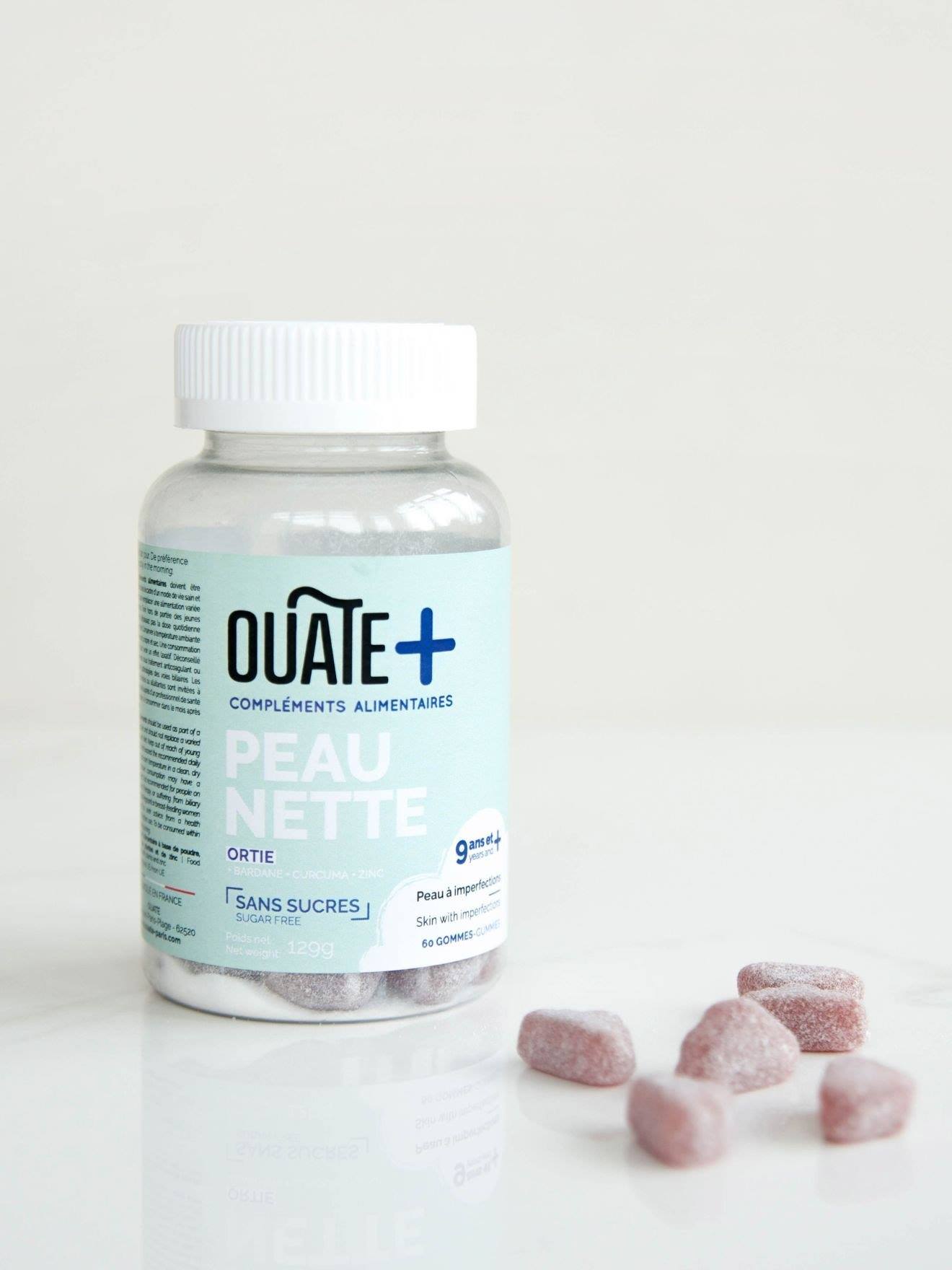 Complement Alimentaire Peau Enfant 9 Ans Boutons Et Imperfections Multicolore (Ouate) - Image 2