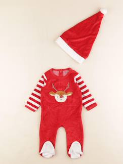 Pyjama velours - 6 mois  - vertbaudet enfant