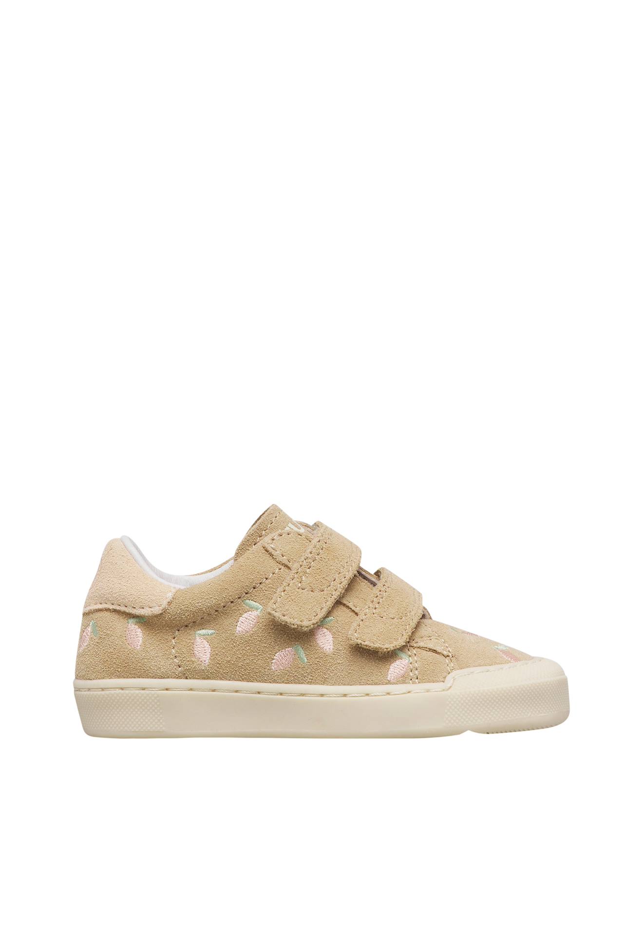 Baskets En Cuir Et En Daim Eindhoven 2 Embr.vl. Sable