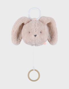 Jouet-Premier âge-Peluche tête mini-musicale 20cm - rosie