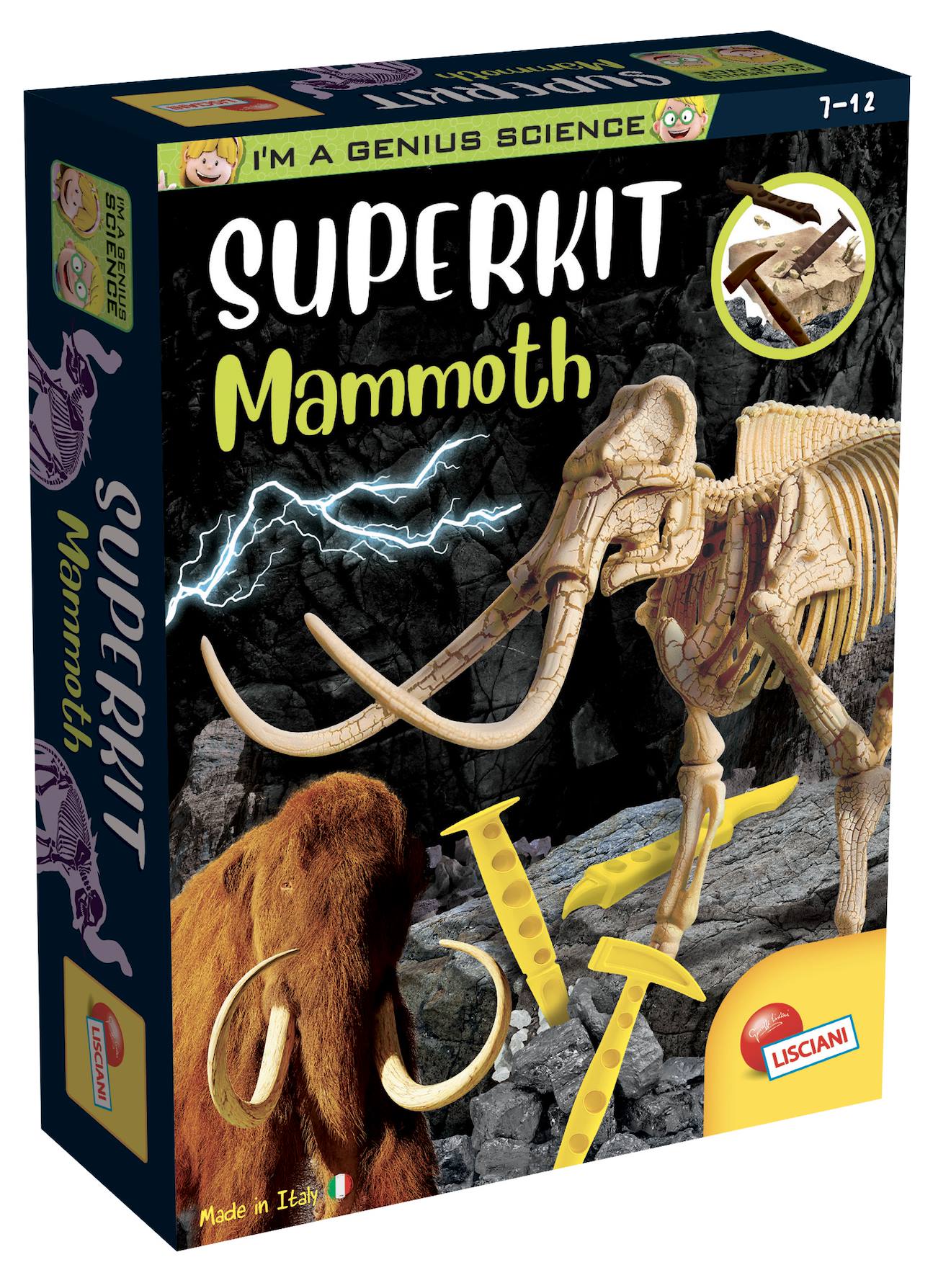 Kit Scientifique Pour Explorer Le Squelette Du Mammouth - I'm Genius Science Multicolore