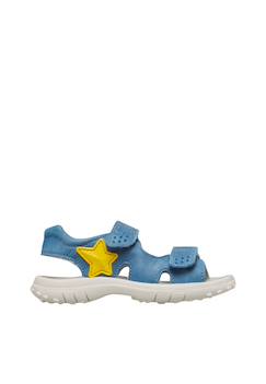 Chaussures-Chaussures garçon 23-38-Sandales-Sandales en cuir avec étoile dock