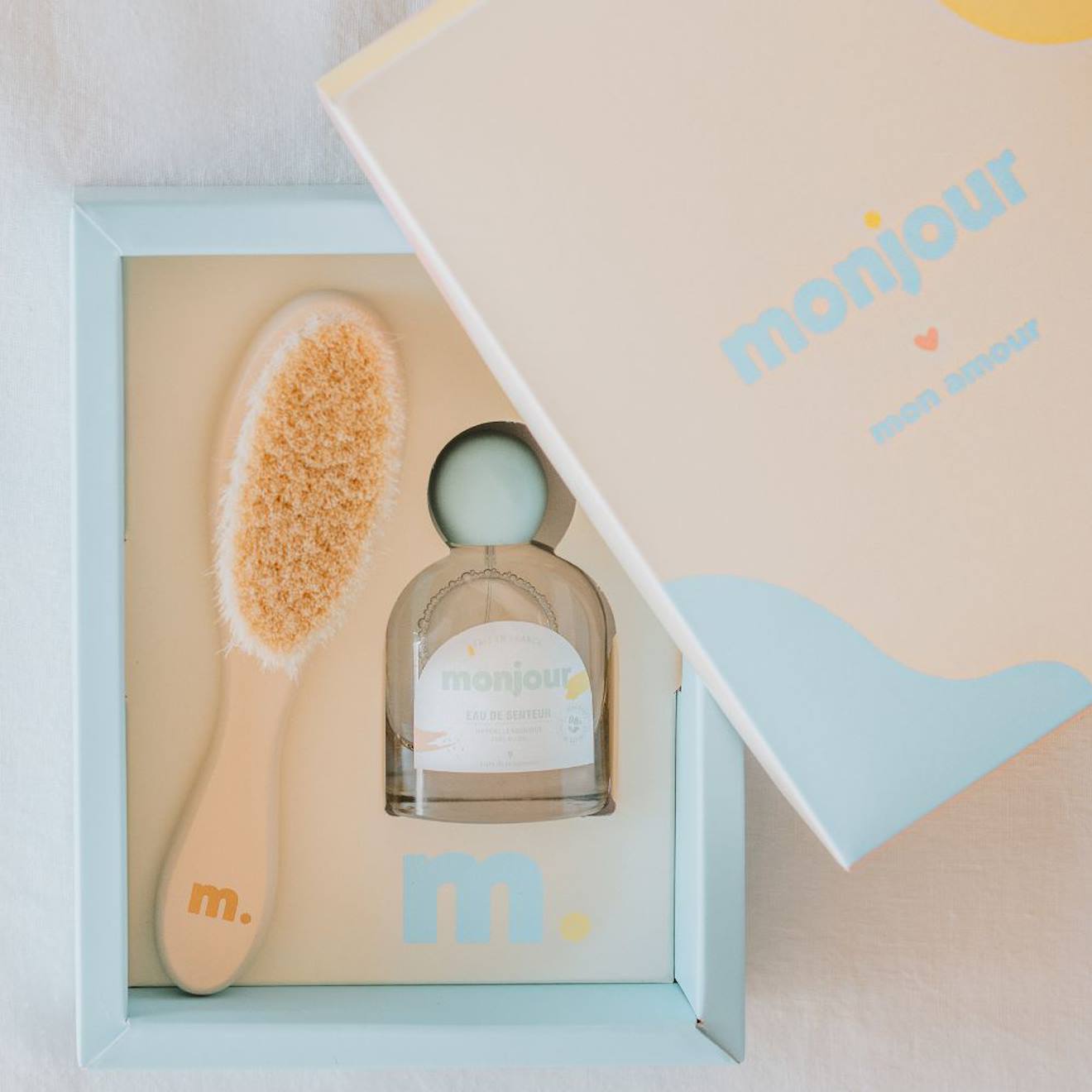 Coffret Naissance Mon Amour Blanc (Monjour) - Image 1