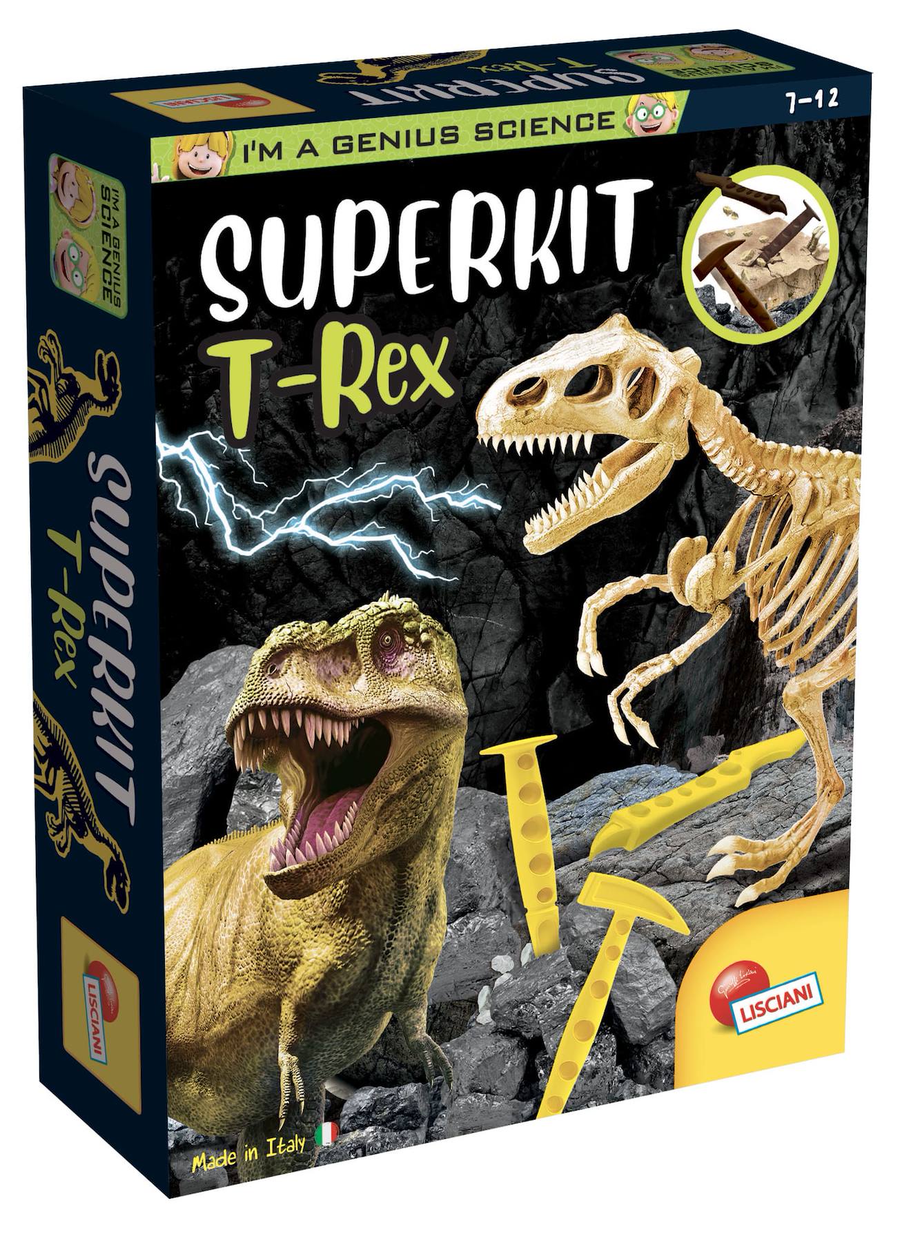Kit T-rex - Activité Scientifique Pour Enfants Dès 7 Ans, Crée Le Squelette Multicolore