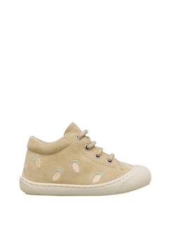 Chaussures-Chaussures bébé 17-26-Chaussures premiers pas en suède cocoon embr.lemonsoda