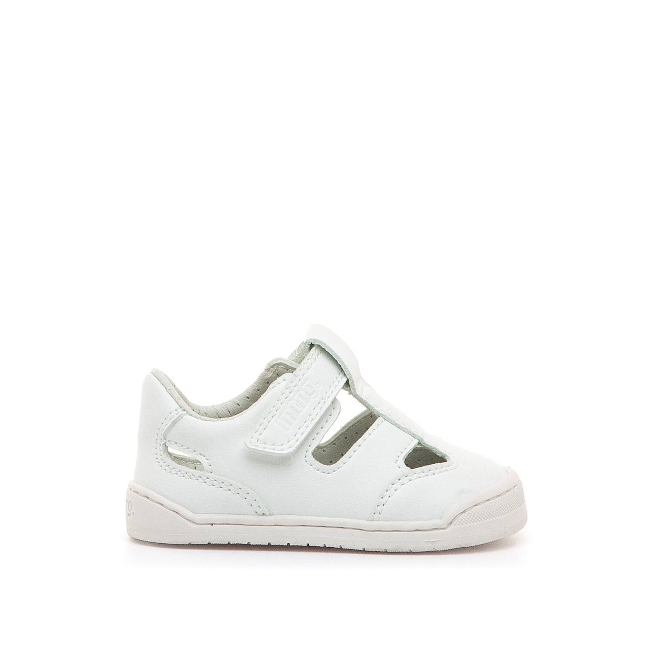 Sandales Garçon Synthétique Fermeture Adhésive Barefoot White Sandales Garçon Synthétique Fermeture Adhésive Barefoot White