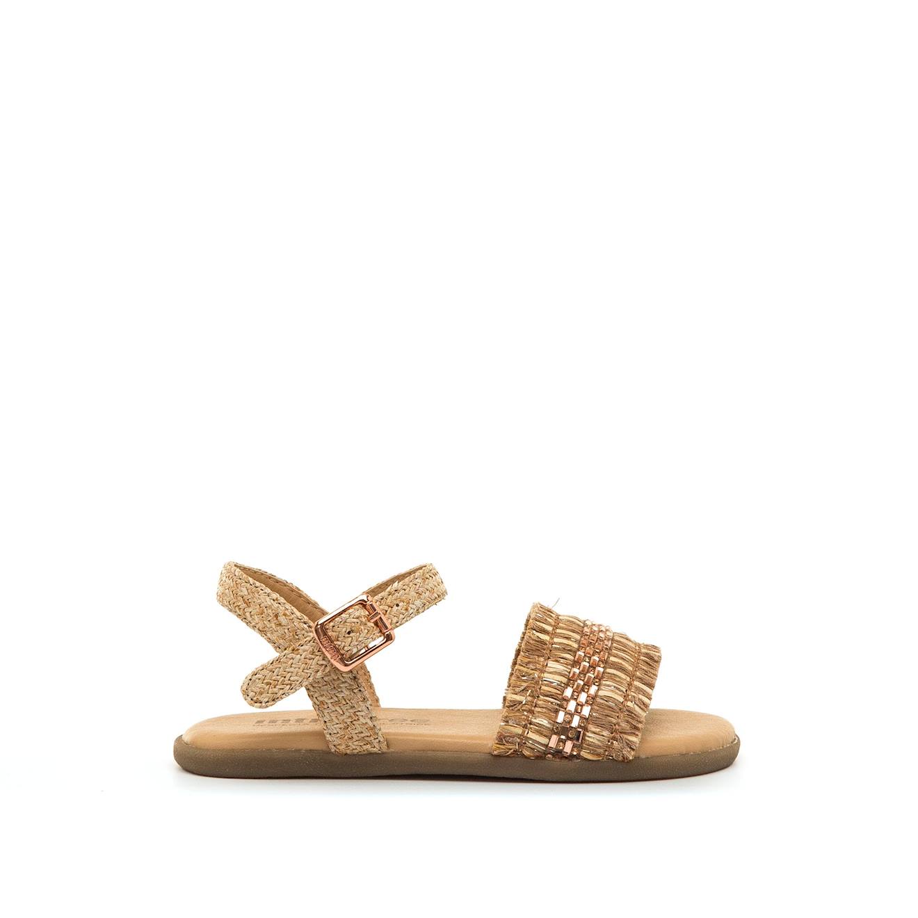 Sandales Filles Synthétique Boucle Barefoot Brown Sandales Filles Synthétique Boucle Barefoot Brown