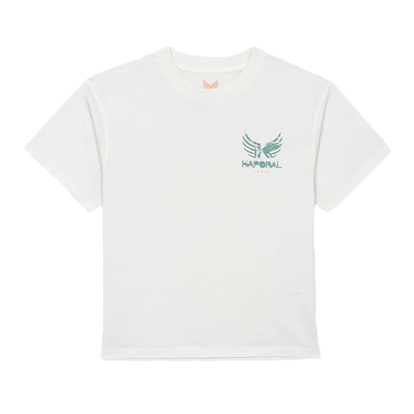 T-shirt Garçon Obar Blanc T-shirt Garçon Obar Blanc