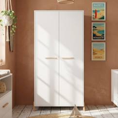 Chambre et rangement-Armoire bébé 2 portes sur pieds en bois - joy