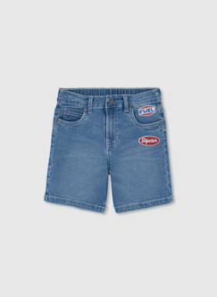 -Bermuda garçon en denim extensible