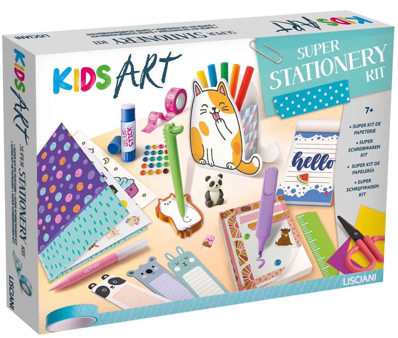Kit De Papeterie Créative Pour Enfants Multicolore
