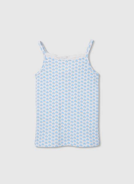 T-shirt fille en maille imprimée  - vertbaudet enfant