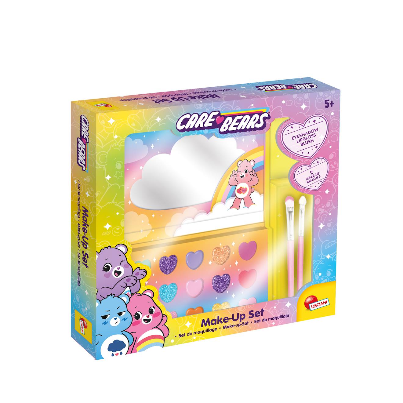 Kit Maquillage Pailleté Pour Enfants - Les Bisounours Multicouleur
