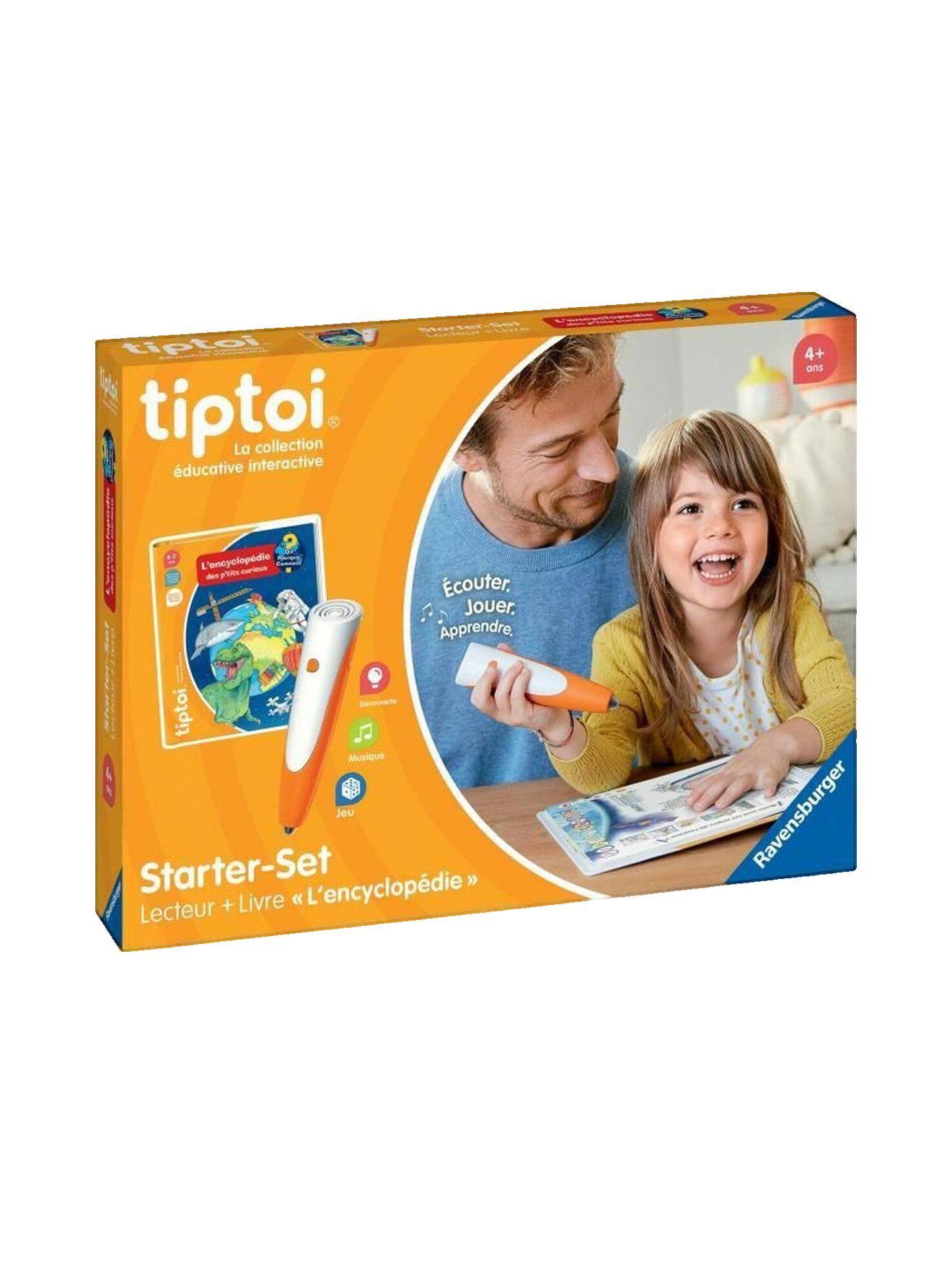 Jeu Éducatif Électronique Tiptoi Starter Encyclo Interactif Coffret Complet Dès 4 Ans Multicolore