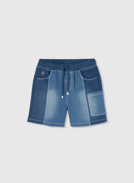 Bermuda garçon en denim  - vertbaudet enfant
