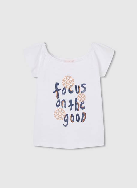 T-shirt fille coton  - vertbaudet enfant