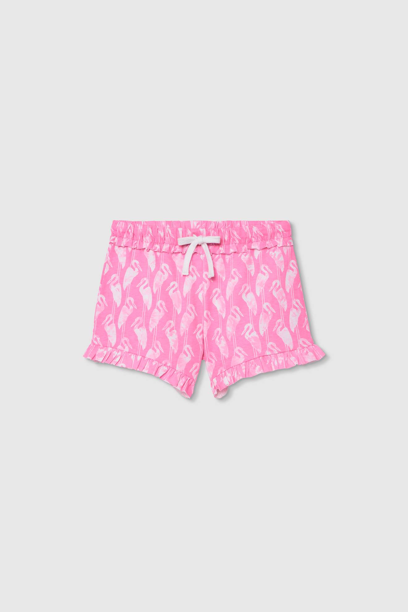 Short Imprimé En Coton Multicolore
