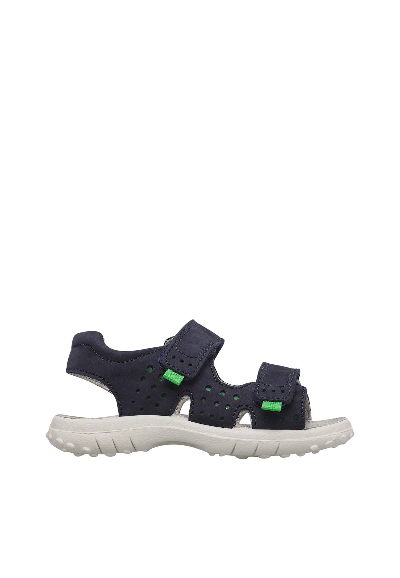 Sandales En Velours Dumiki Marine-vert 63 €