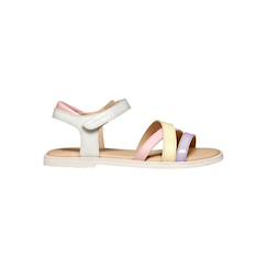 Sandales en cuir  à scratch  - vertbaudet enfant