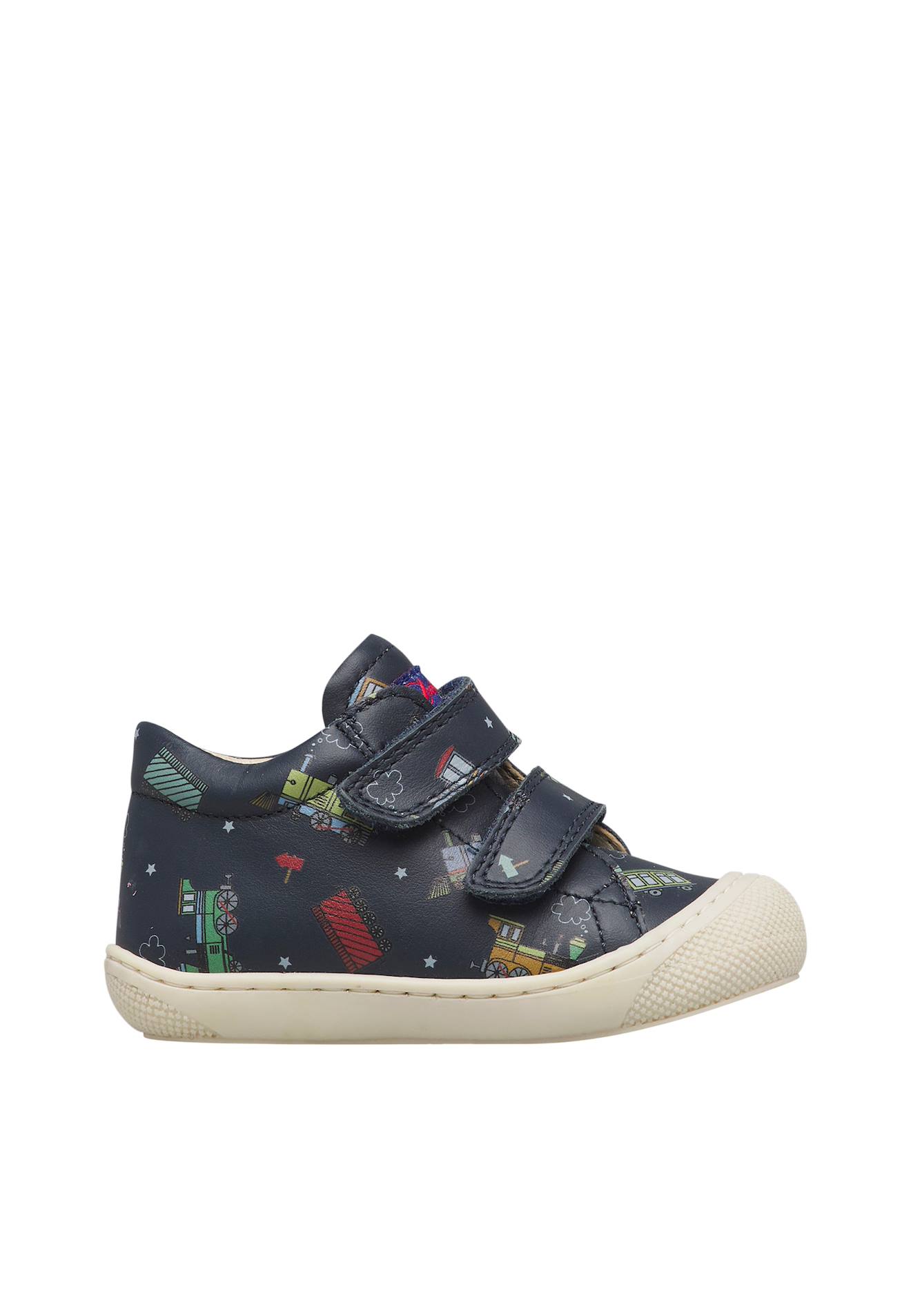 Chaussures Premiers Pas En Cuir Cocoon Vl Marine