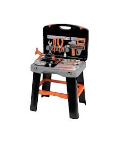 Jouet-Établi de bricolage bricolo smart – 33 accessoires – mallette transformable – dès 3 ans