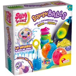 Jouet-Kit de Création de Balles Slime Anti Stress avec Déco Étoiles Lumineuses