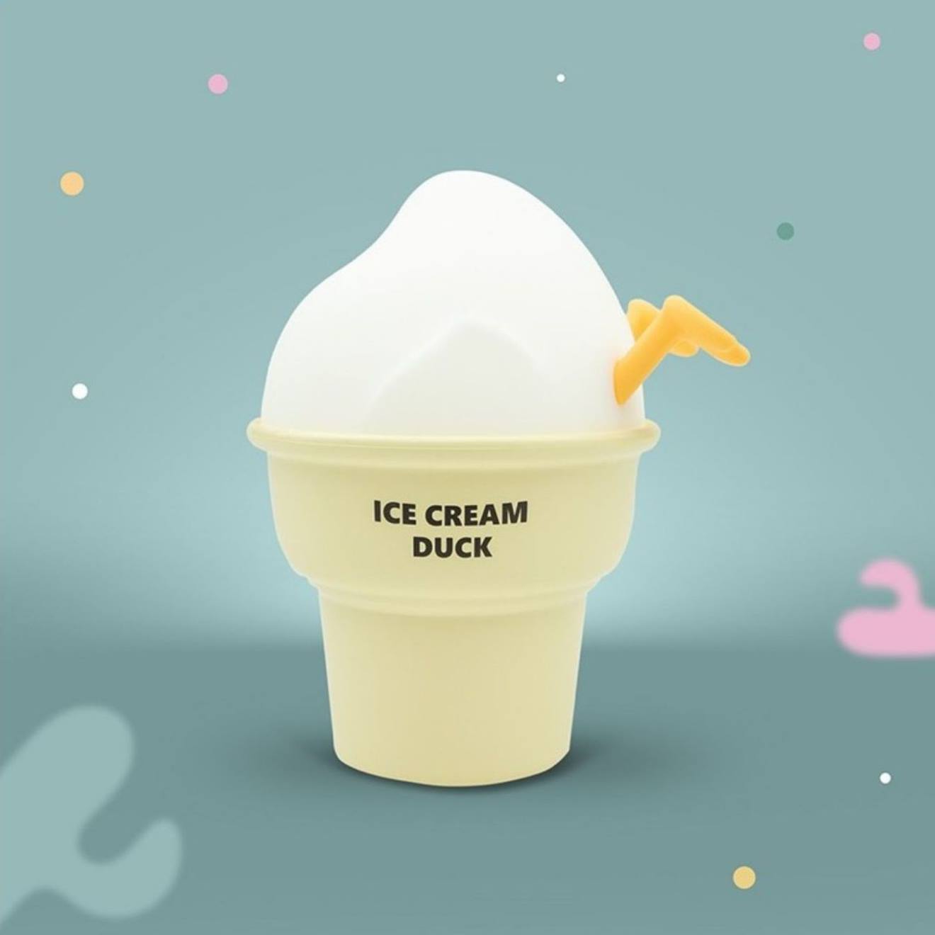Veilleuse Rechargeable Glace Blanc, Jaune (mary's) - Image 3