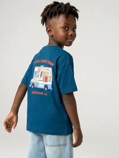Garçon-T-shirt, polo, sous-pull-T-shirt garçon motifs devant et dos 