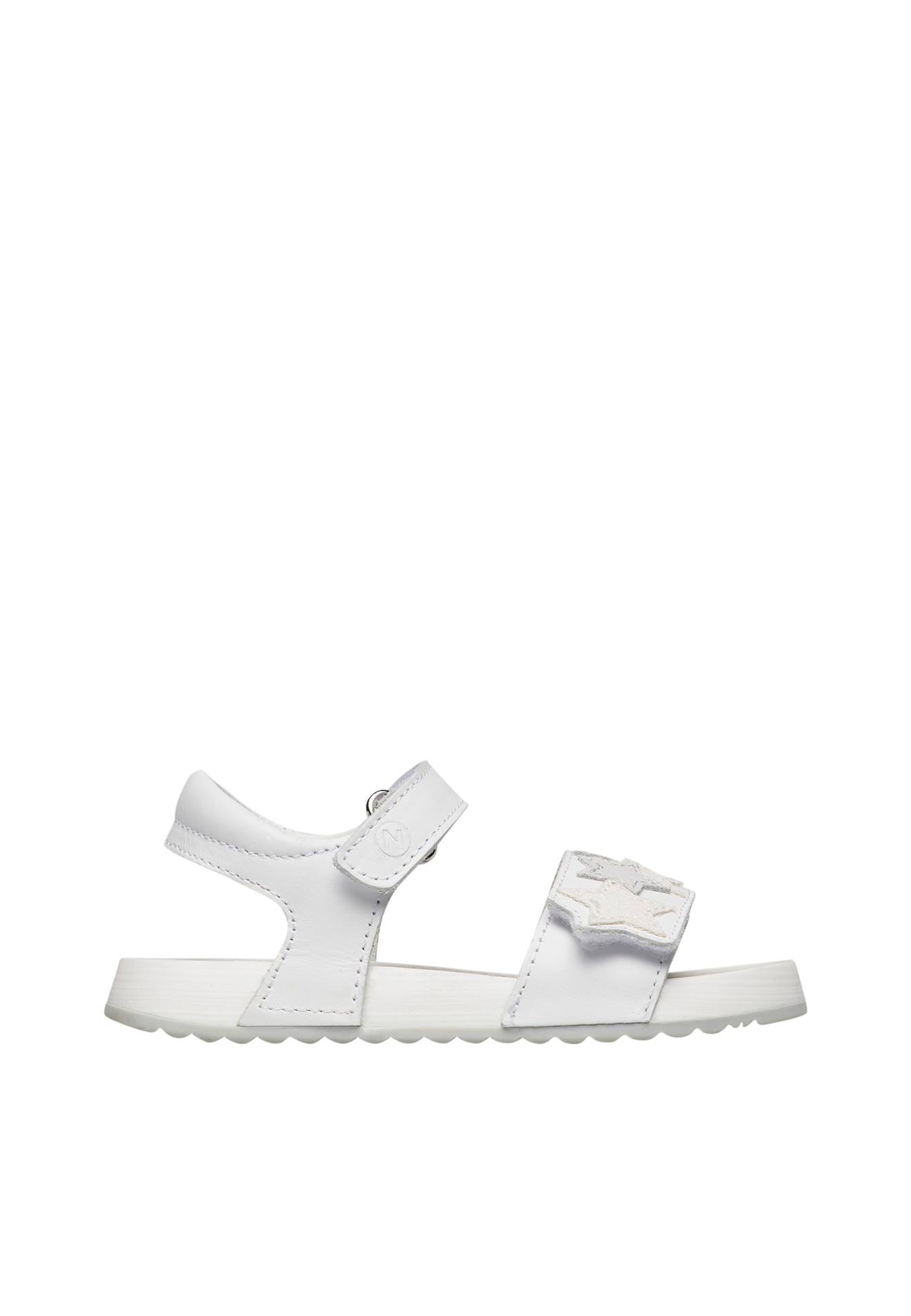 Sandales En Cuir Dendix. Blanc