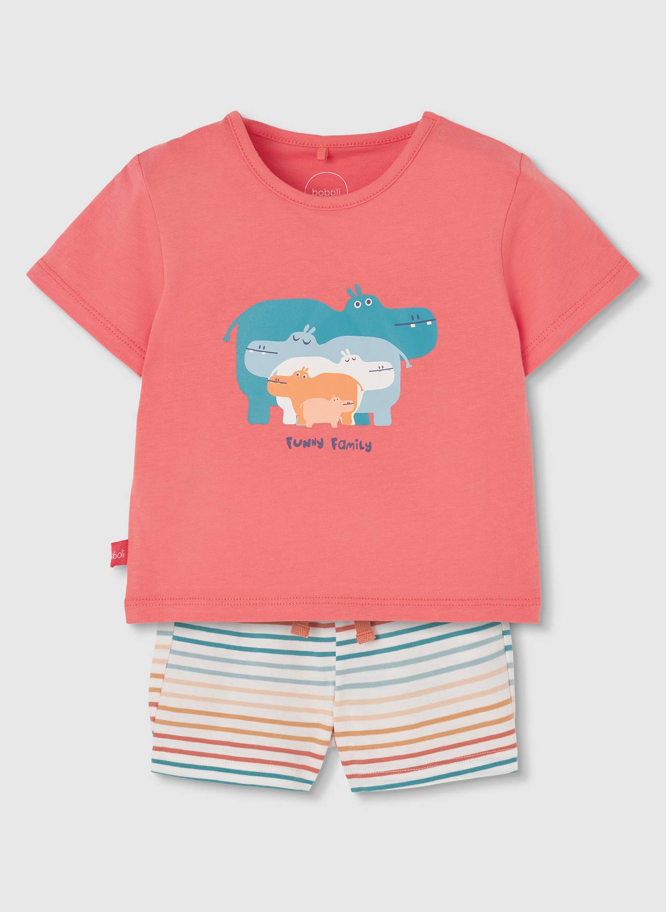 Esemble Pour Bb En Coton Orange Orange 20 €