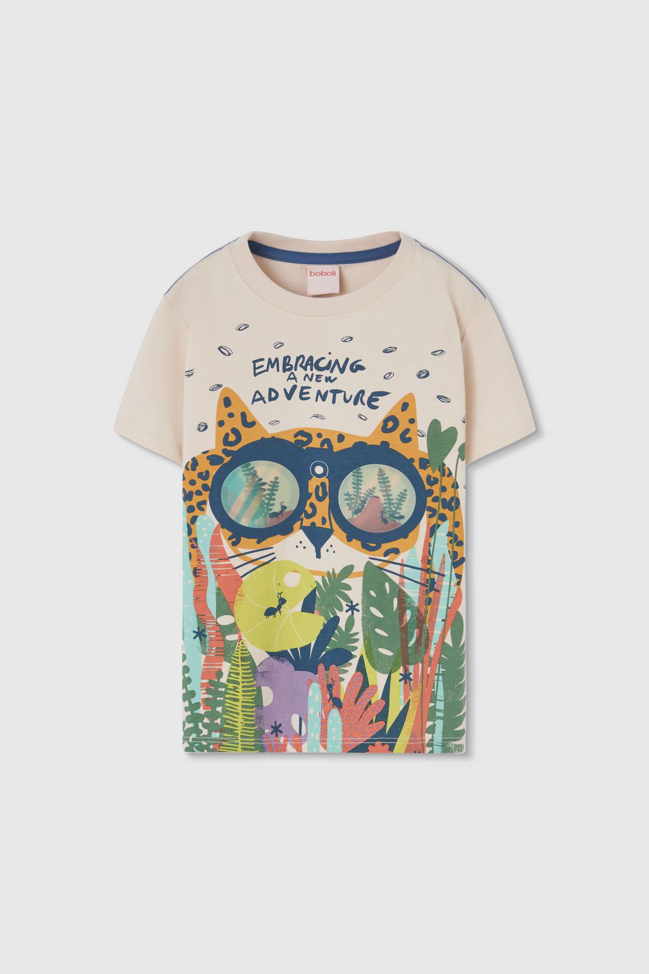 T-shirt Pour Enfant En Coton Brut Multicolore 10 €
