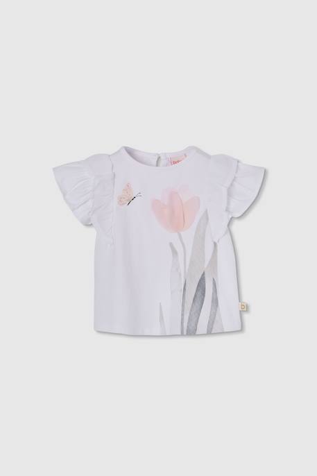 T-shirt en coton fille  - vertbaudet enfant