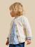 Cardigan maille ajourée bébé - coton biologique Ecru+Jaune pastel+Tangerine+Vert pastel 1 - vertbaudet enfant 