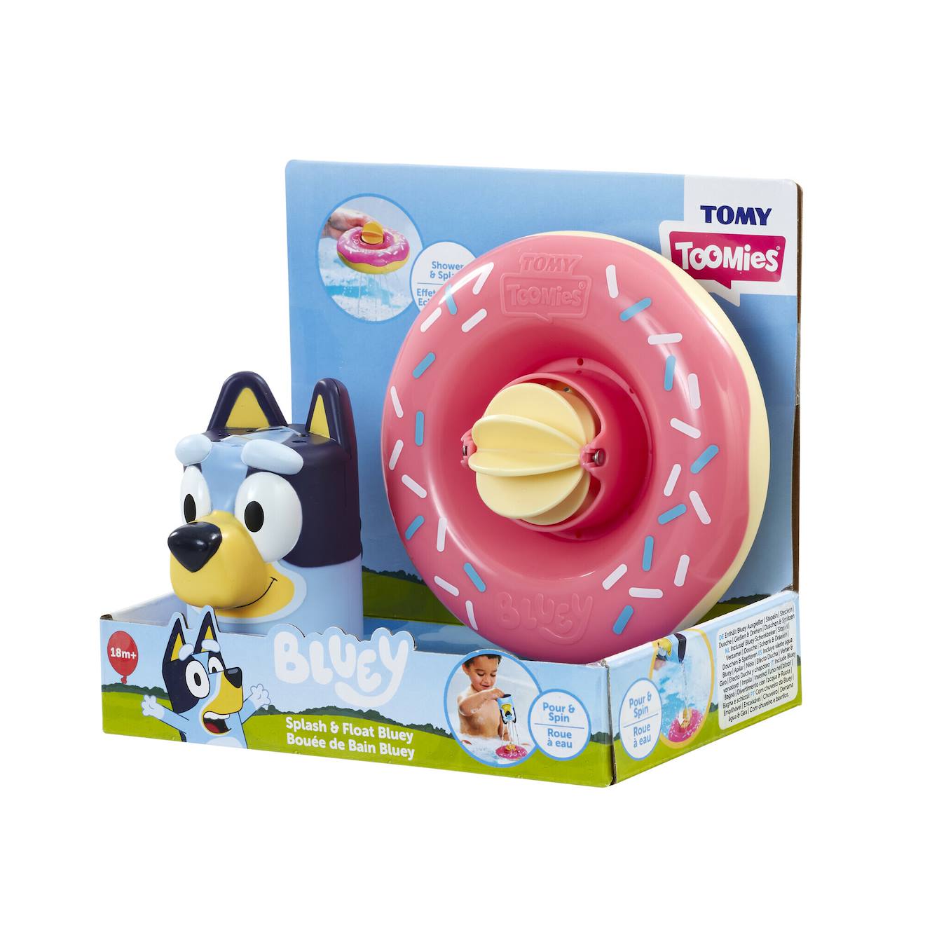 Jouet De Bain - Bouée De Bain Bluey Rose