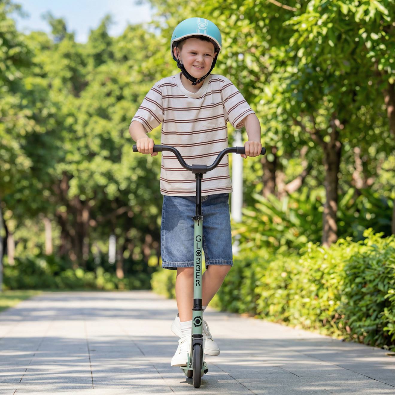 Trottinette Enfant Flow Rider Dès 5 Ans Taupe