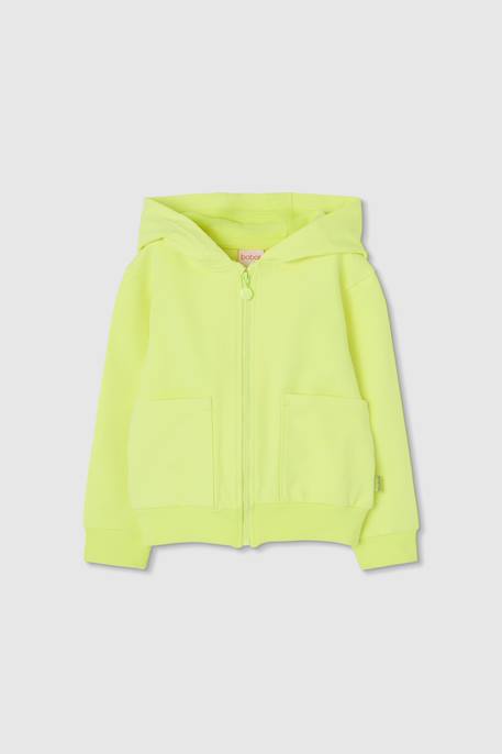 Fille-Sweat zippé à capuche