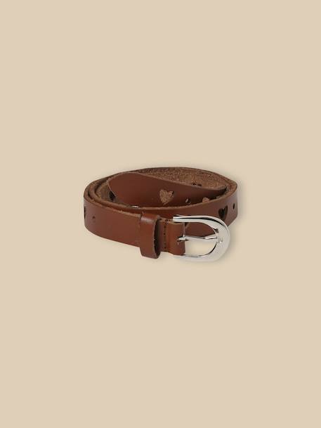 Fille-Ceinture en cuir fille