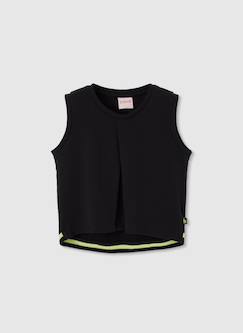 -T-shirt fille en coton