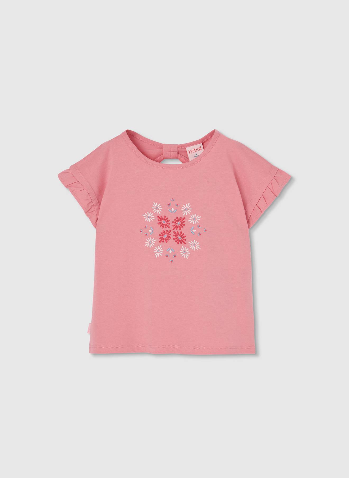 T-shirt Fille En Coton Orange 10 €