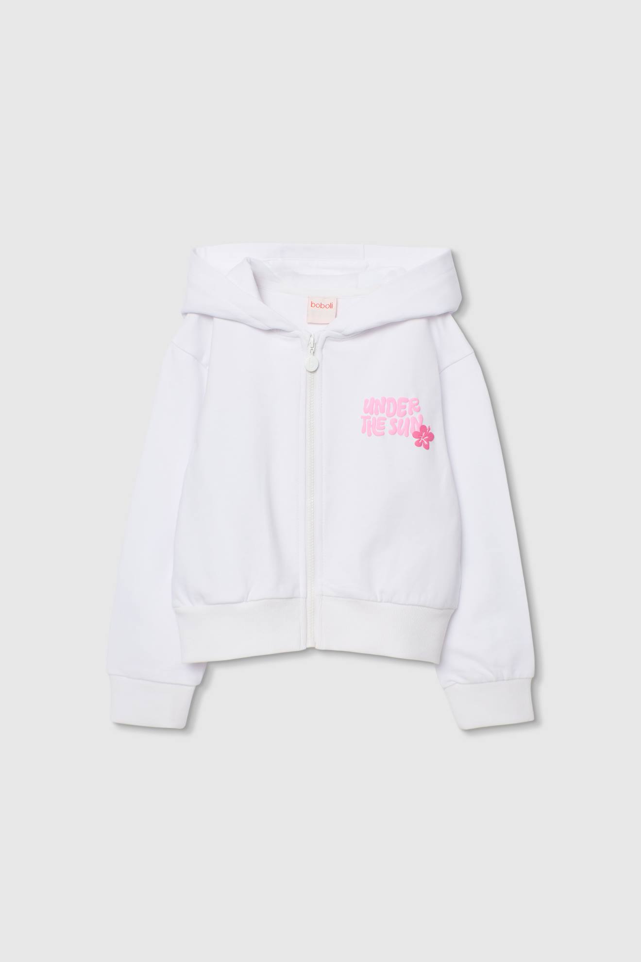 Veste À Capuche Blanc