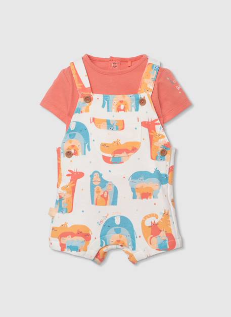 Bébé-Ensemble-Ensemble bébé en coton imprimé