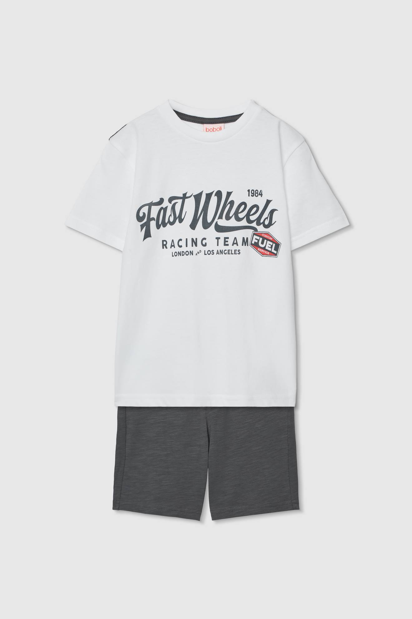 Ensemble Enfant Coton Gris 16 €