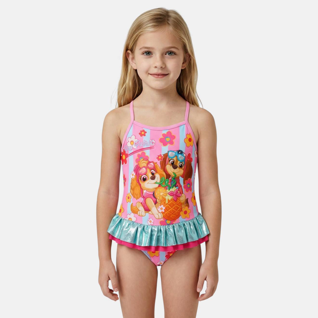 Maillot De Bain Avec Imprim Fille Pat Patrouille Rose 12 €