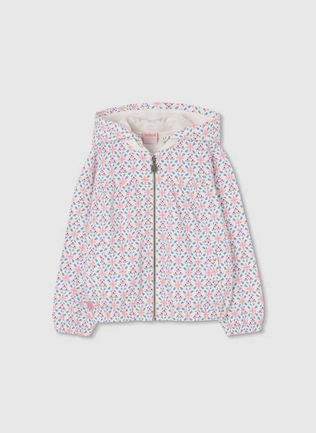 Fille-Manteau, veste-Veste coton imprimée