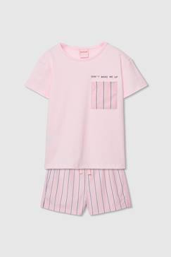 -Pyjama coton rayures