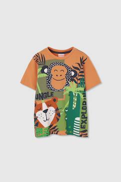 Garçon-T-shirt, polo, sous-pull-T-shirt en maille de coton garçon