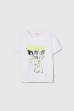 -T-shirt fille en coton