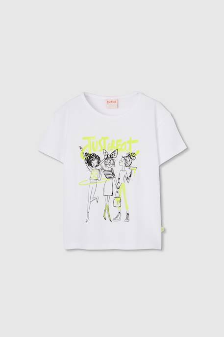 Fille-T-shirt fille en coton